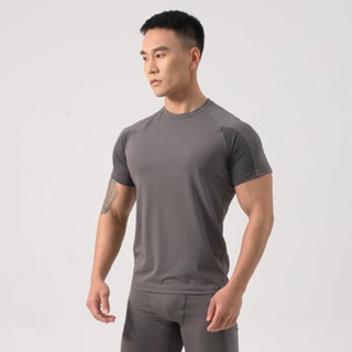 【MS】男生運動緊身透氣短袖【臺灣出貨】短袖上衣/夏天衣服/運動服/啞鈴/健身衣服/彈力透氣