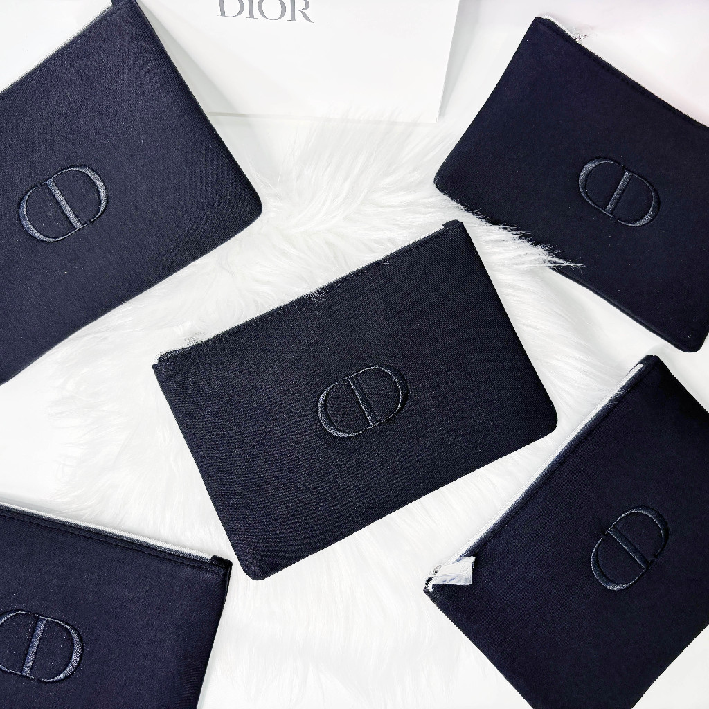 現貨 正品 Dior 經典質感化妝包 經典黑 迪奧化妝包 收納包 盥洗包 旅行收納包 手拿包