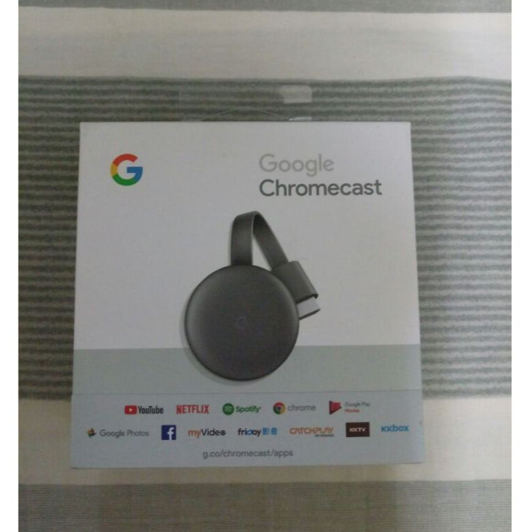 原廠正品 Google Chromecast  第3代 第三代 媒體撥放器 電視棒 HDMI 桃園區可面交