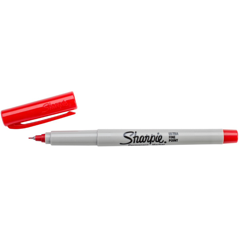 《全新特價》美國Sharpie Ultra Fine Point 紅色 極細字萬用筆 簽字筆 記號筆