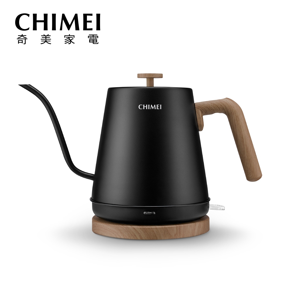 CHIMEI 奇美 0.8L 木紋手沖細口快煮壺 KT-08L022