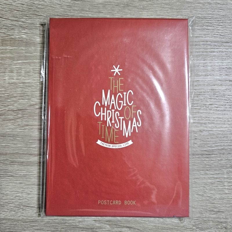 少女時代 太妍 The Magic Of Christmas Time 演唱會 官方 周邊 明信片書