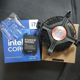 全新Intel原廠i7 Laminar RM1 銅底CPU風扇+儲存盒及蓋 i7-14700F