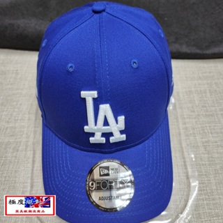 <極度絕對>New Era 9Forty 藍底側邊徽標LA 940 MLB 洋基挺帽 鴨舌帽 棒球帽 男女款