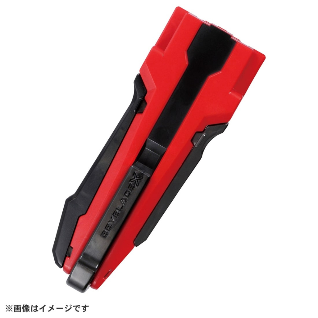 老夆玩具【現貨】代理版 TAKARA TOMY 戰鬥陀螺X BEYBLADE X發射器改造型握把 黑紅 BX-30