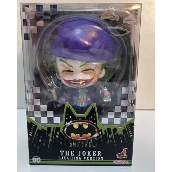 K咩咩~~ 全新 Hot Toys COSBABY BATMAN 蝙蝠俠1989 JOKER 小丑 狂笑版