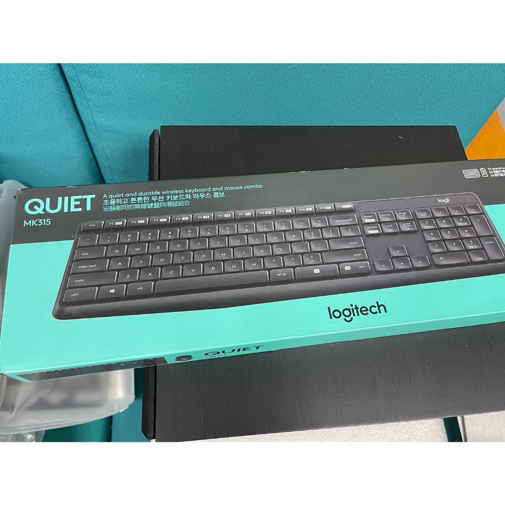 【全新品】羅技 MK315無線靜音鍵盤滑鼠組
