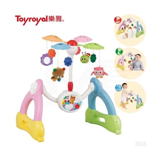 日本 樂雅 Toyroyal 七合一音樂健身組合(音樂鈴 健力架 小夜燈