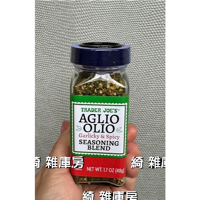 【在台灣逛美國超市】Trader Joe's Aglio Olio 蒜香辣味義大利麵調味粉48g