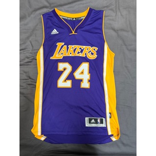 【二手紀念】NBA 湖人隊 kobe bryant 24號經典紫色球衣 (adidas swingman)