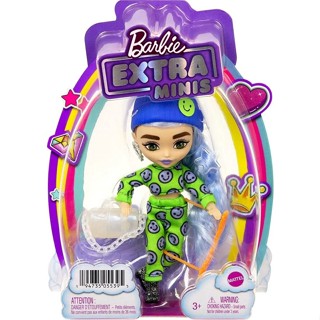 【現貨*】Barbie extra minis 芭比Extra迷你時尚娃娃 MATTEL 藍頭髮