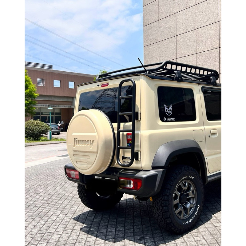 JST尾梯 二手95成新 jimny jb74 後爬梯 樓梯