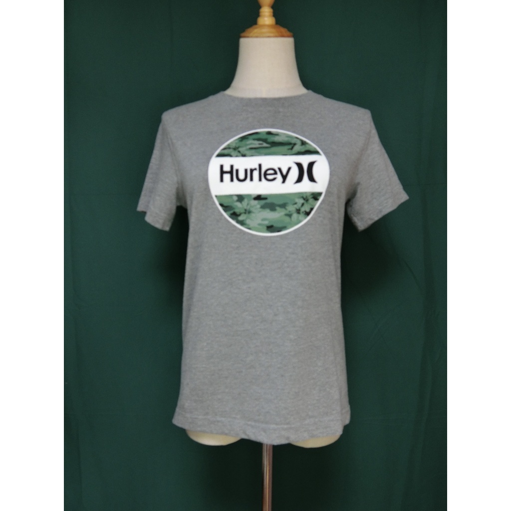 二手Nike Hurley短袖圓領迷彩上衣(尺寸M)