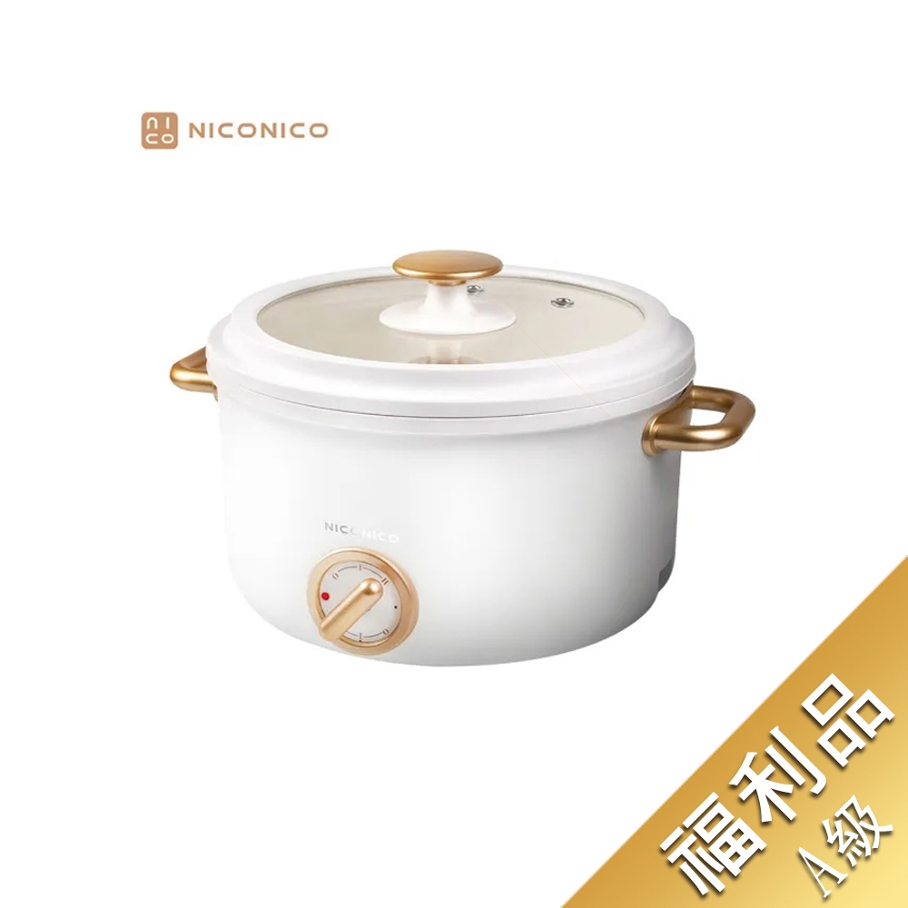福利品   NICONICO 2.7L 日式陶瓷料理鍋NI-GP932