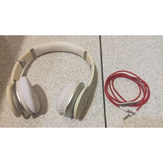 【全新未使用 泛黃】Beats solo 耳罩式耳機 頭戴式耳機 3.5mm beats by dr.dre
