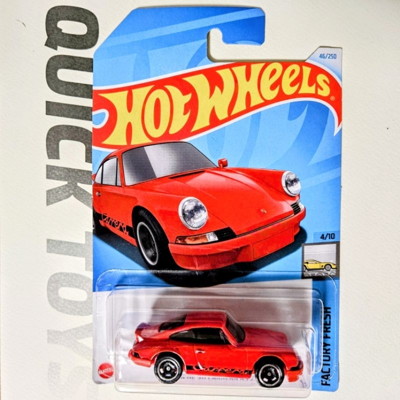 ◤玩具快克◢ Hot wheels 風火輪 普卡 跑車 保時捷 PORSCHE 911 CARRERA RS 2.7