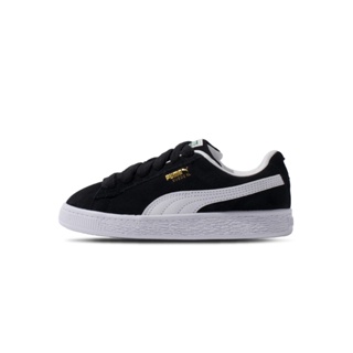 Puma Kids Suede Xl Ps 中童 黑色 童鞋 麂皮 復古 板鞋 綁鞋帶 休閒鞋 39657802