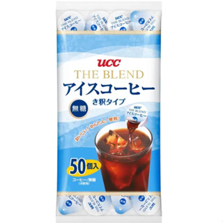好市多商品-UCC The Blend 無糖濃縮冷萃咖啡球 17.4毫升 X 50入