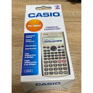 CASIO 財務型商用計算機 FC-100V 買了沒有用過