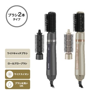 ☆日本代購☆ TESCOM TC365A 負離子整髮器 梳子吹風機 兩種替換頭 24年新款 兩色可選 預購