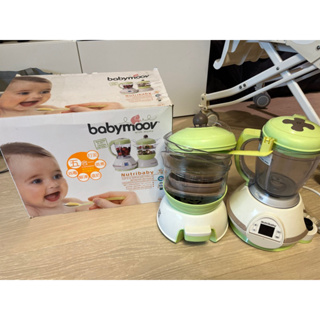 法國品牌 babymoov 食物調理機 副食品調理機 打泥 蒸煮 溫奶 消毒 解凍 五合一 功能