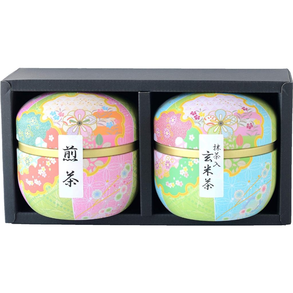 靜岡縣 萩鈴子 罐頭 2 件裝 50g x 2 件  “煎茶”和“抹茶玄米茶”