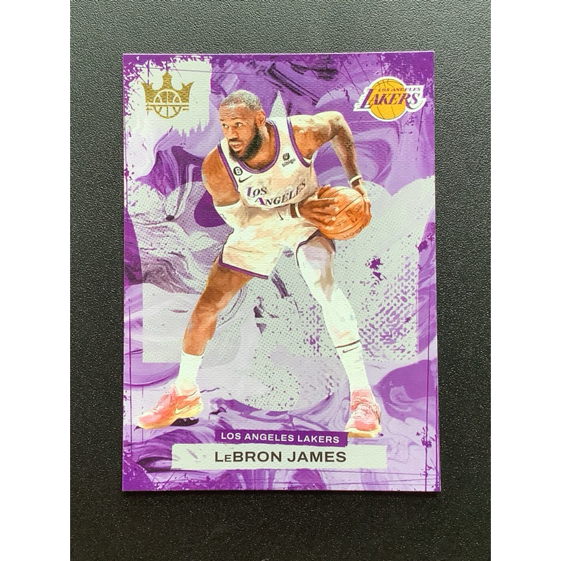 油畫卡 2023-24 Panini Court kings Lebron James #52