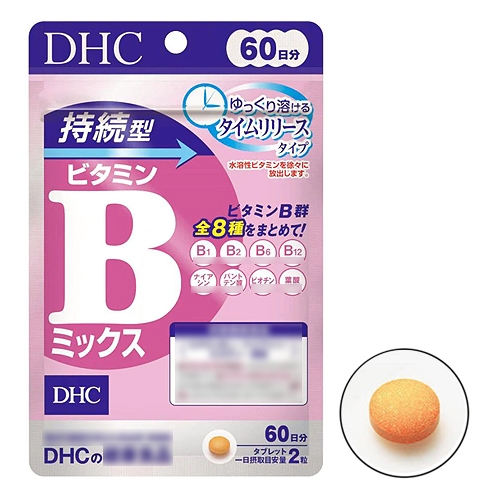 【現貨當日寄】DHC 持續型維他命B 維生素B B群 60天日份 120粒 407660