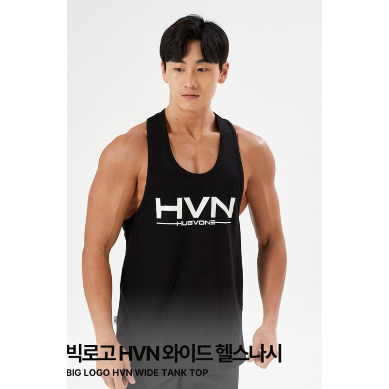 韓國代購 韓國運動品牌 HUGVONE 運動背心 運動服 背心 健身 挖背背心 共20色