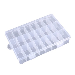 大號加厚10格收納盒 透明有蓋塑料 手工積木收納盒樂高零件分類空盒工具盒