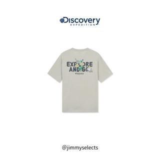 藍田/吉米 - 韓國代購Discovery 花卉圖案短袖 T 恤 DXRS5S033-BGL APR2