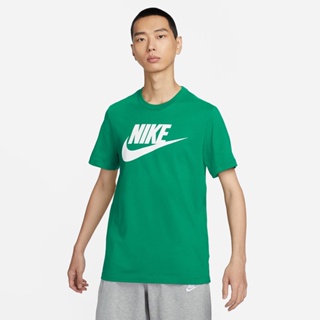 【NIKE】 AS M NSW TEE ICON FUTURA 上衣 短袖上衣 運動 綠 男款-AR5005365