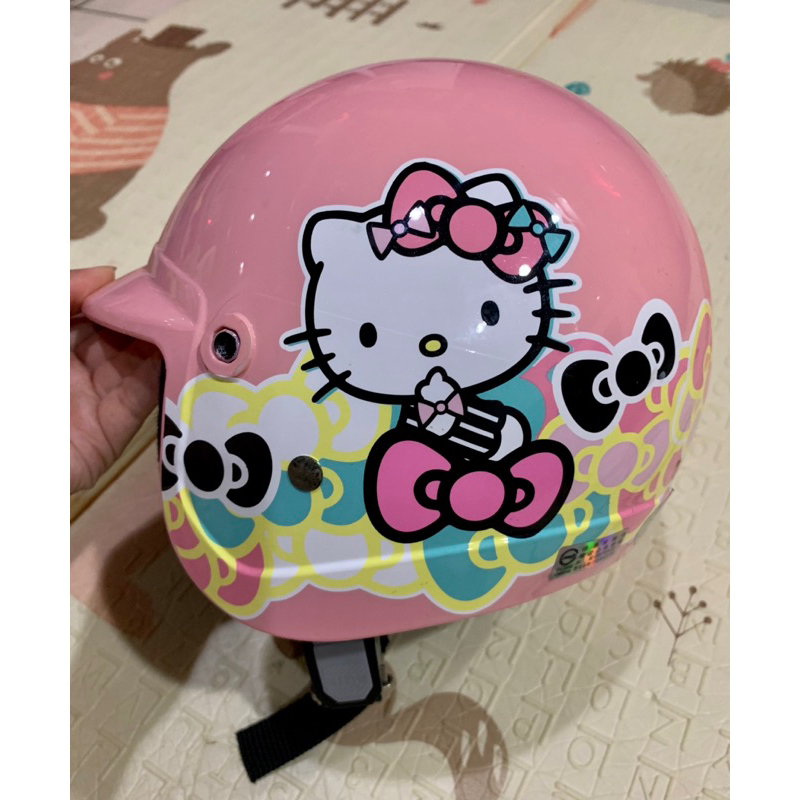Hello Kitty兒童安全帽 二手 小童適合