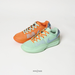 NIKE JA Morant 1 Mismatched 鴛鴦 橘色 綠色 實戰鞋 籃球鞋【FV1288-800】JA1