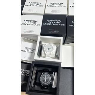 Swatch x omega MoonSwatch Mission Moonphase Snoopy白色史努比黑色史努比
