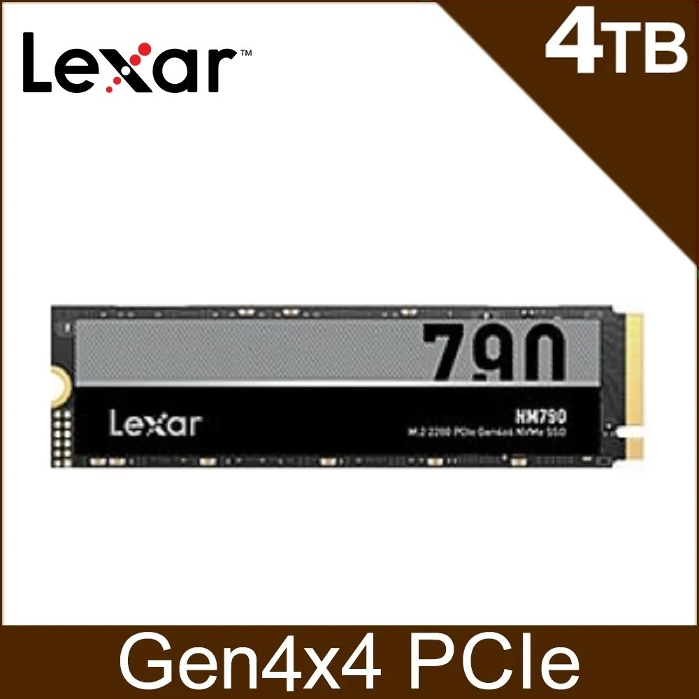 PS5擴充 全新公司貨 Lexar雷克沙 NM790 1TB 2TB 4TB M.2 2280 SSD固態硬碟