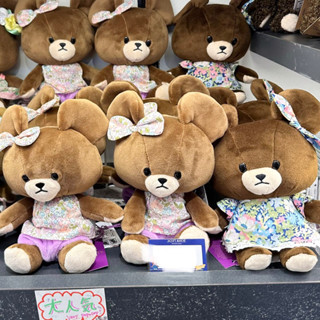🎏現貨🎏 小熊學校 小碎花洋裝 玩偶 娃娃 小熊 上學 日本代購 the bear's school 療癒 交換禮物