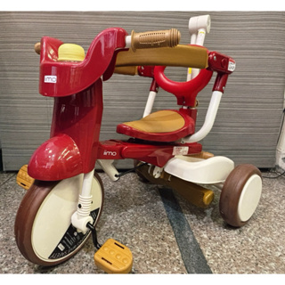 日本iimo 兒童三輪車 基礎款（紅色）