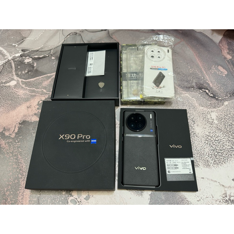 Vivo X90 Pro 12+256G 傳奇黑 盒配全 非 FIND N 2 x5 X6 x70 x80 PRO+