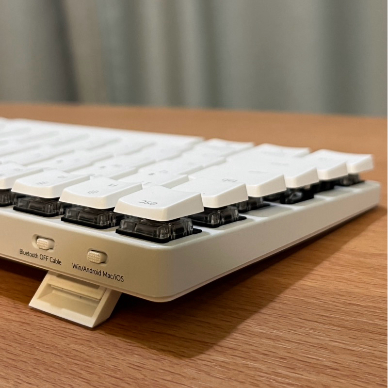 Keychron K3無線藍牙超薄機械鍵盤/白色/矮茶軸