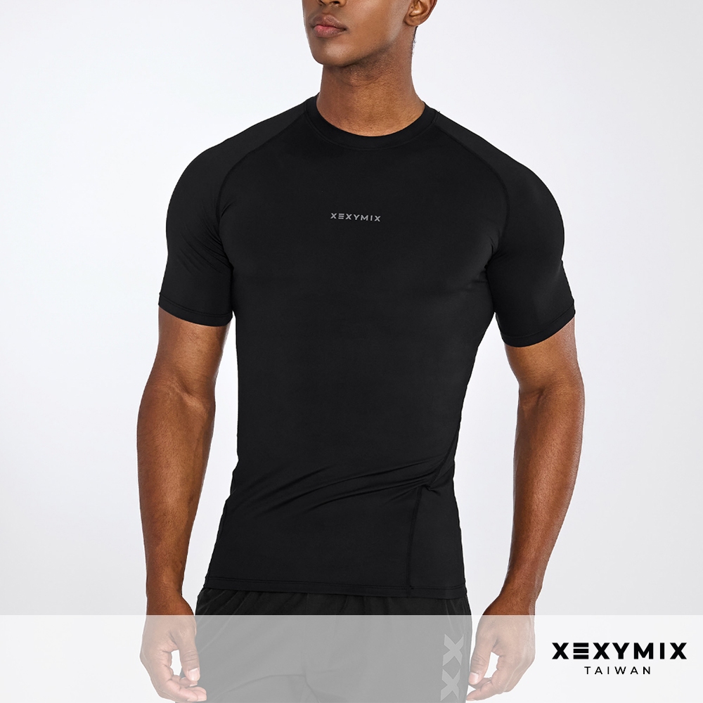 XEXYMIX XT2110F 涼感健身訓練運動緊身短袖上衣 XT 2110