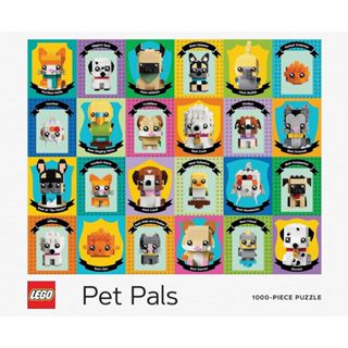 歐美進口拼圖Mudpuppy（美國）/1000片/Lego Pet Pals Puzzle