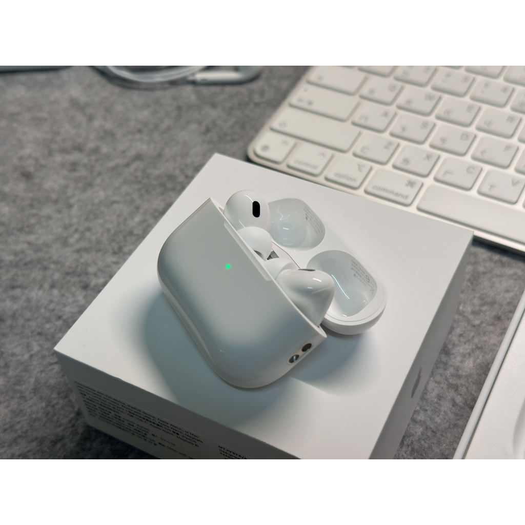 [自售] Apple AirPods Pro 2 USB-C MTJV3TA/A 保固到2025/3 附購買明細