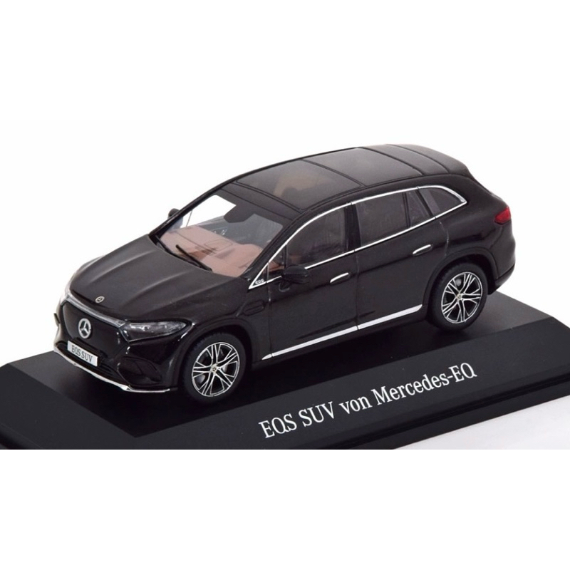 Mercedes-Benz EQS SUV 1/43 模型車 黑色 eqs suv