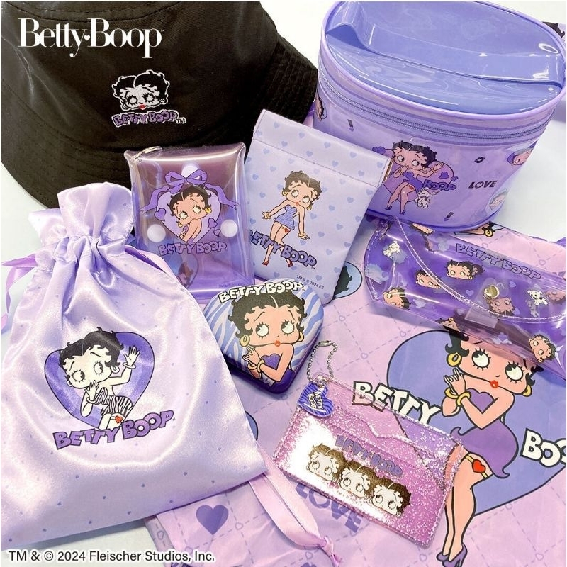 新品日本 betty boop 吊飾 貝蒂娃娃 旅行牙刷/梳子/外帶餐具/環保袋/口罩夾/束口袋 日本預購