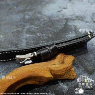 娜娜錶帶 快速出貨 整條對折 黑色錶帶 對折錶帶 18mm 19mm 20mm 21mm 22mm 牛皮錶帶 真皮錶帶
