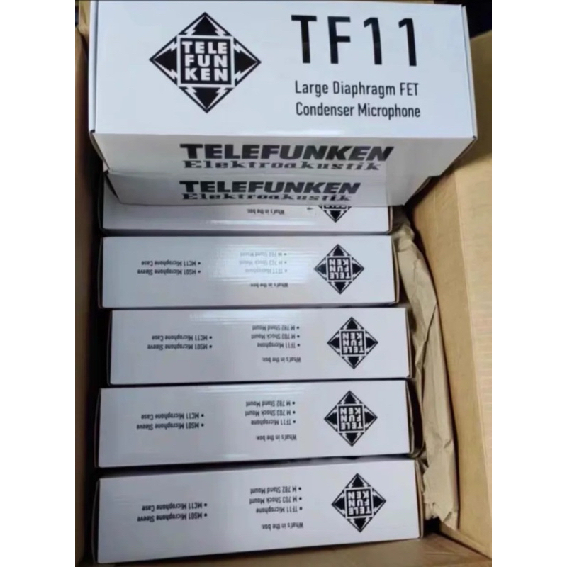 全新 德律風根TF11，大振膜電容麥