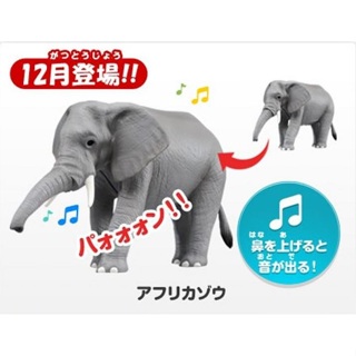 【豬寶樂園】現貨 絕版 日版 TAKARA TOMY アニア 多美動物 SA-02 大象 動物 聲音 盒玩 模型 公仔