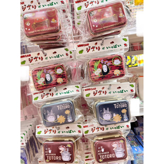 🎏現貨🎏 龍貓 小鐵盒 收納 路西法 火 霍爾的移動城堡 日本代購 宮崎駿 文具小物 療癒 交換禮物