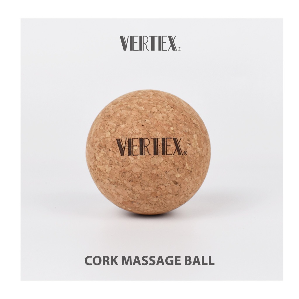 【台灣製造】VERTEX軟木筋膜球 按摩球 花生球 軟木球